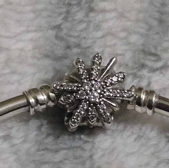 Pandora Sterling Silver Limited Ed Fireworks Bracelet 7.5 Gorgeous Like New! - Picture 4 of 7